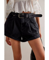 Danni Denim Short Midnight - PINK ARROWS