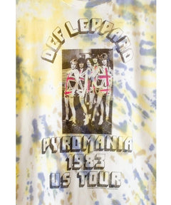 Def Leopard Tie Dye 1983 US Tour Tee - miamidrugpossession