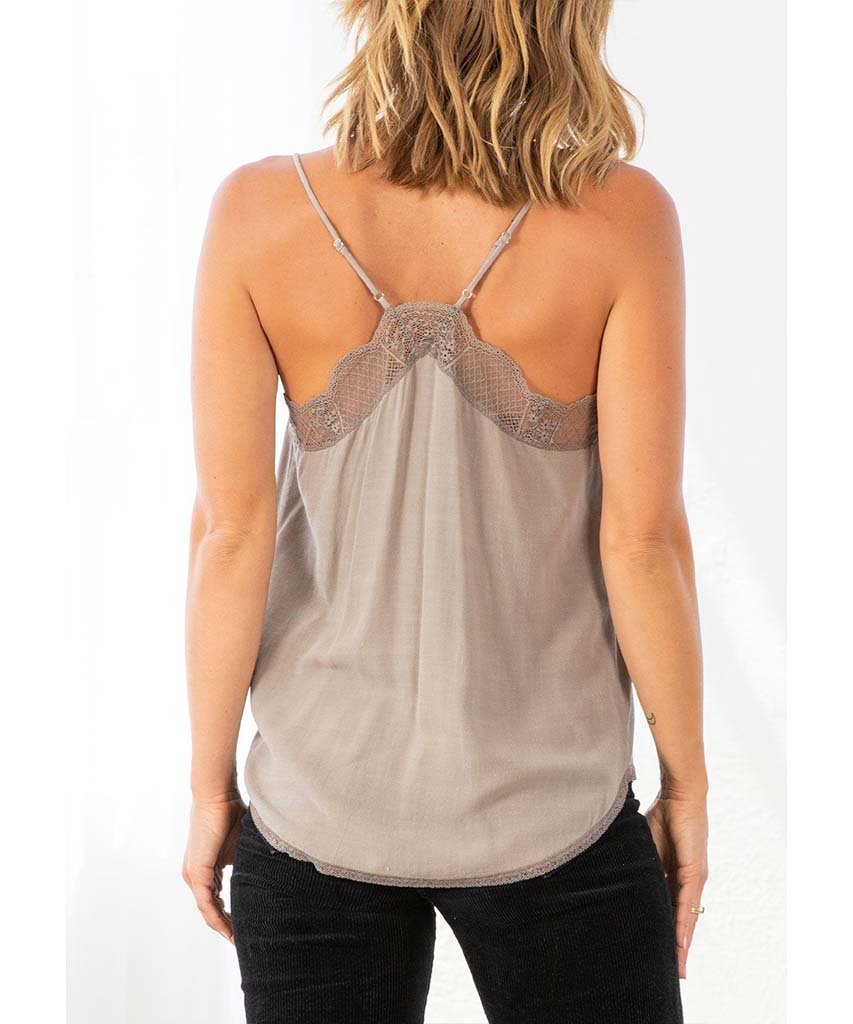 Deja Vu Lace Cami Latte - clearpathherbicide