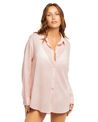 Destination Candy Oversized Shirt Gold - PINK ARROWS