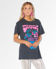 Disco Isn't Dead Travis Tee - PINK ARROWS