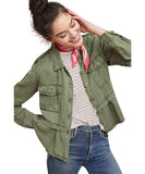 Discovery Peplum Jacket, Cadet - miamidrugpossession