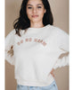 Do No Harm Crop Sweatshirt - miamidrugpossession