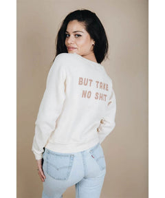 Do No Harm Crop Sweatshirt - miamidrugpossession