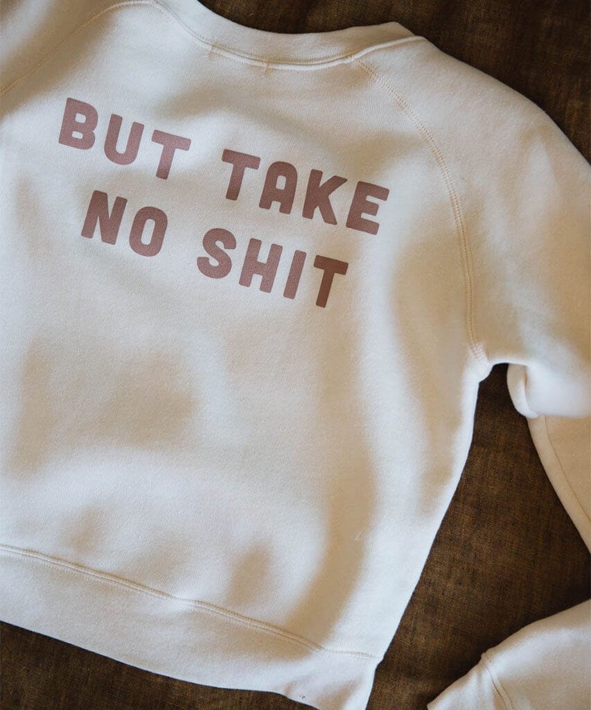 Do No Harm Crop Sweatshirt - miamidrugpossession