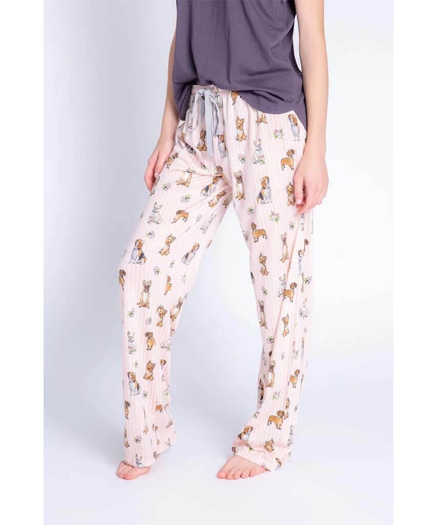 Dog Lover PJ Pant Blush - clearpathherbicide