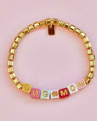 Dog Mom Stretch Bracelet - PINK ARROWS