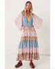 Dolly Ra Ra Patchwork Maxi Dress - miamidrugpossession