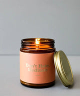 Don't Hate Meditate Mantra Candle - clearpathherbicide