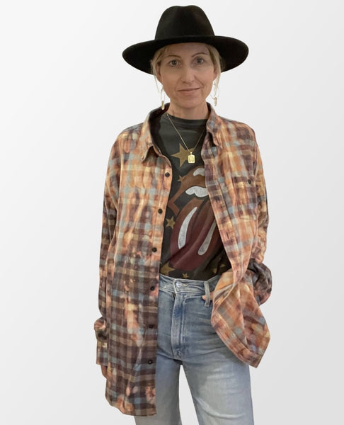 Dorthea Outlaw Flannel - One Size - miamidrugpossession