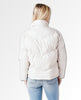 Downtown Puffer Jacket Oatmeal - miamidrugpossession