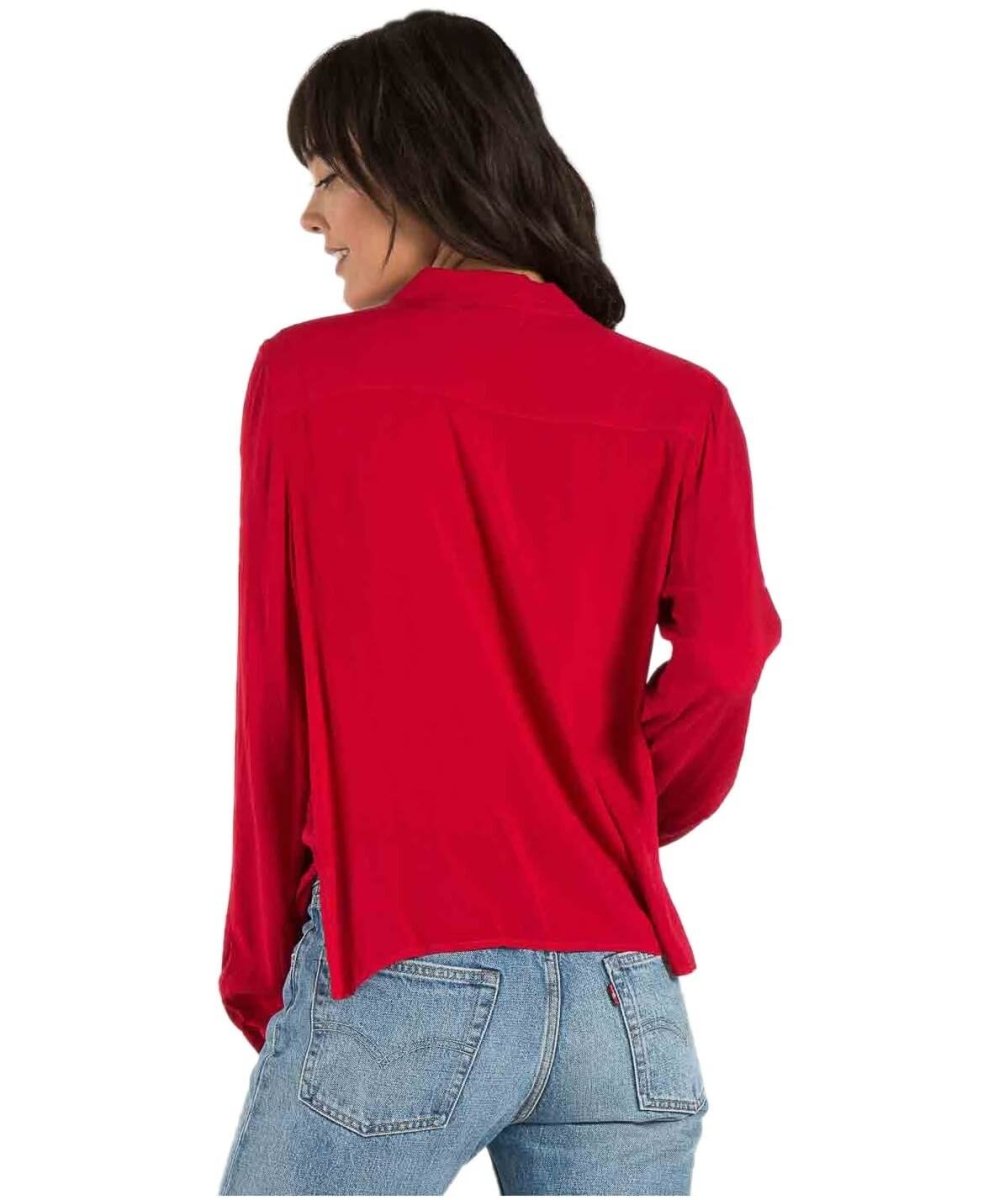 Drape Front Long Sleeve - clearpathherbicide