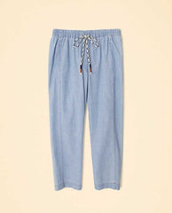 Draper Pant Dusty Blue - PINK ARROWS