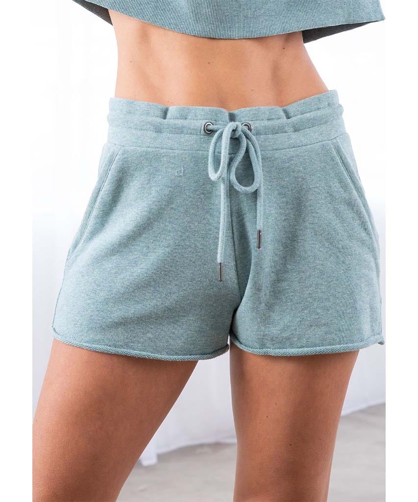 Drawstring Lounge Short Sea Blue - miamidrugpossession