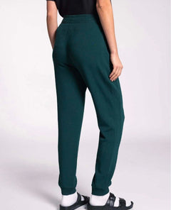 Drawstring Pockets Sweatpants Evergreen - miamidrugpossession