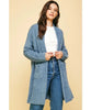 Dream Blue Fuzzy Cardigan Sweater - clearpathherbicide