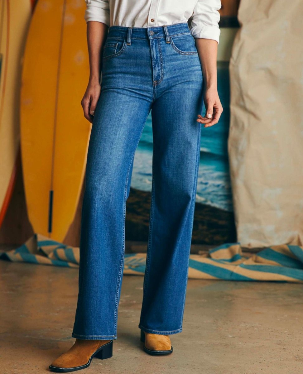 Dream Jean Wide Leg Indigo Coast - miamidrugpossession