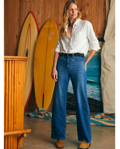 Dream Jean Wide Leg Indigo Coast - clearpathherbicide