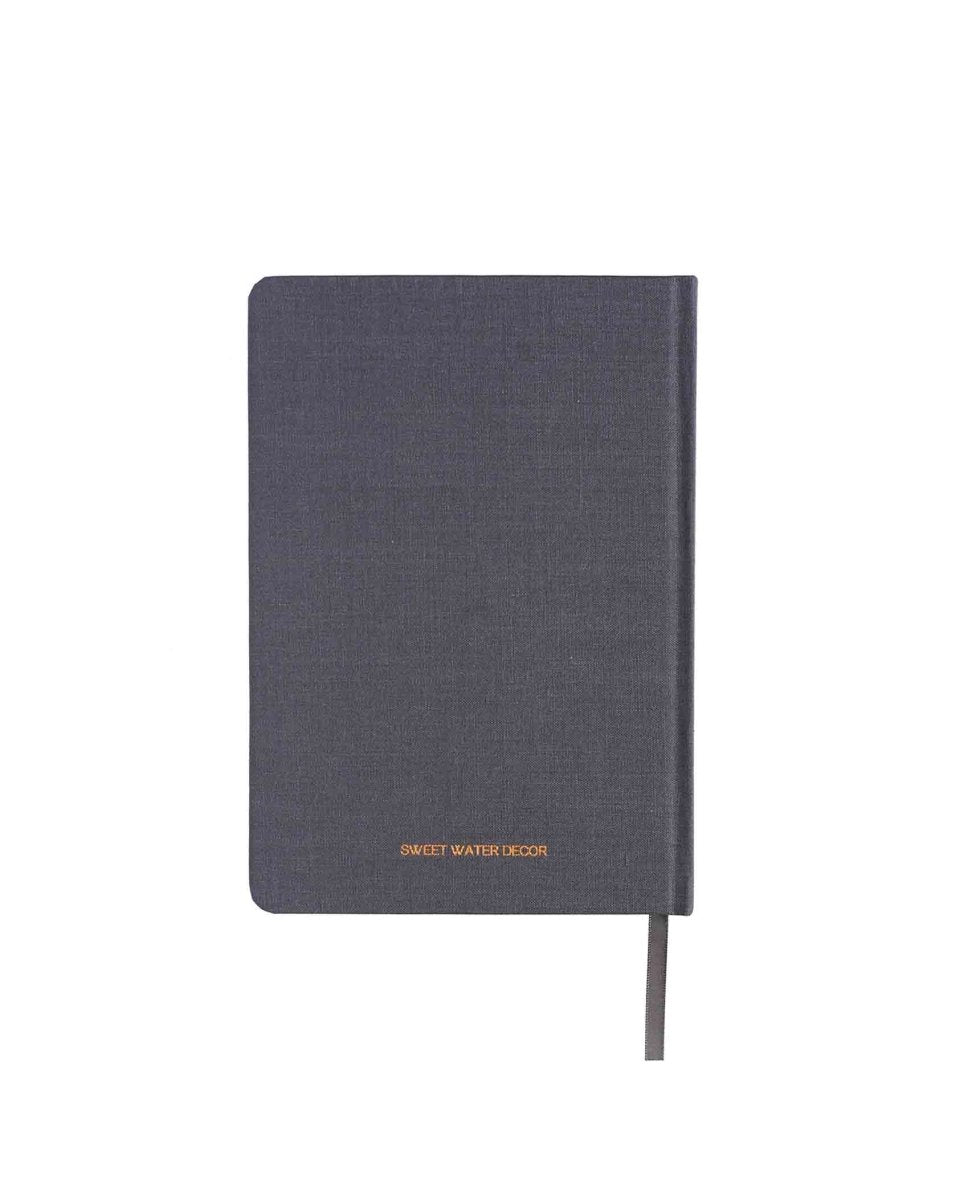 Dream Plan Do Grey and Rose Gold Fabric Journal - miamidrugpossession