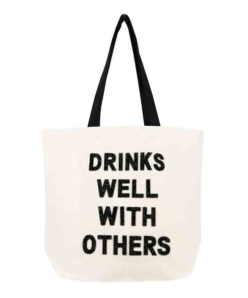 Drinks Well With Others Crystal Tote - clearpathherbicide