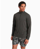 Ease Performance Half Zip Charcoal Heather - miamidrugpossession