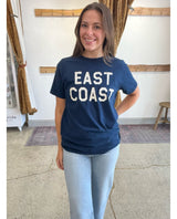 East Coast Vintage Blue Unisex Tee - miamidrugpossession