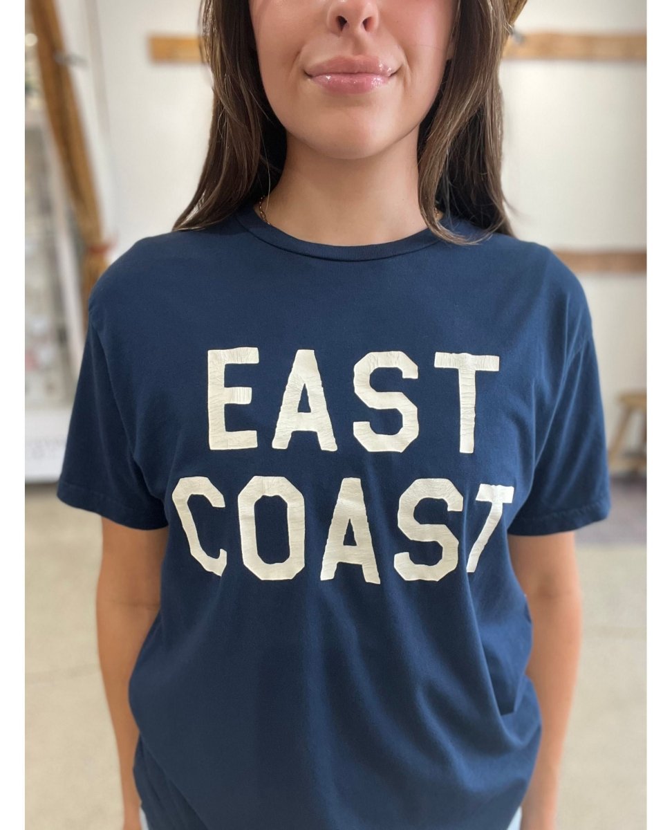 East Coast Vintage Blue Unisex Tee - miamidrugpossession