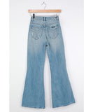 Eastcoast Light Wash Distressed High Rise Flare Jean - clearpathherbicide