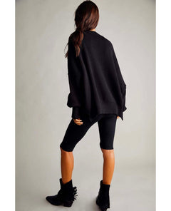 Easy Street Essential Tunic Black - miamidrugpossession