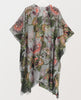 Eccentric Bloom Hand Printed Long Kimono - clearpathherbicide