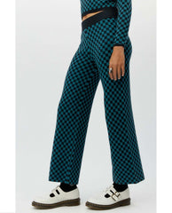 Eclipse Wave Pant Teal Combo - PINK ARROWS