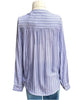 Eden Blouse Blue Stripe - miamidrugpossession