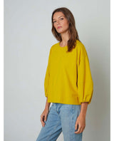 Edie 3/4 Sleeve Seamed Top Luna - clearpathherbicide