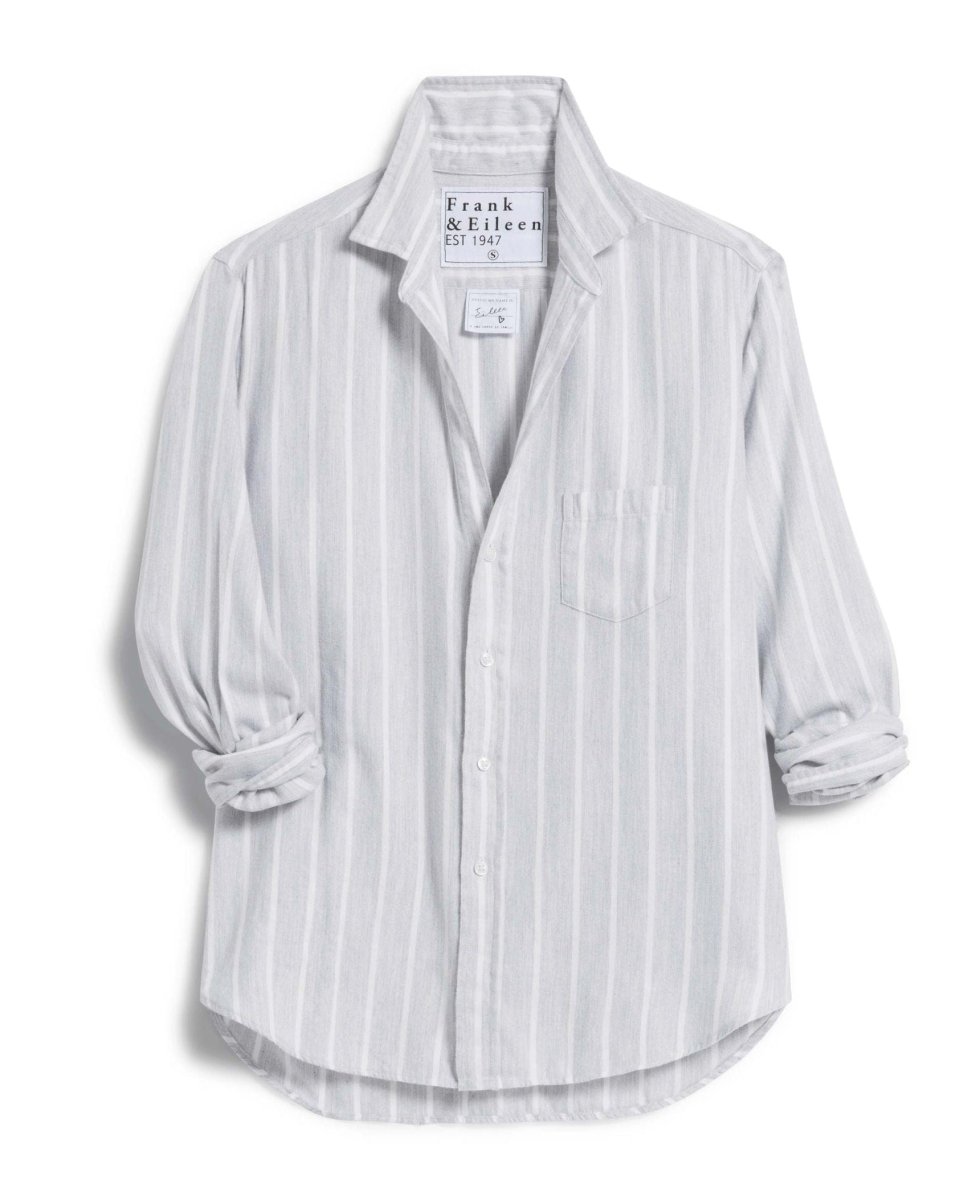 Eileen Grey Melange Stripe Shirt - PINK ARROWS