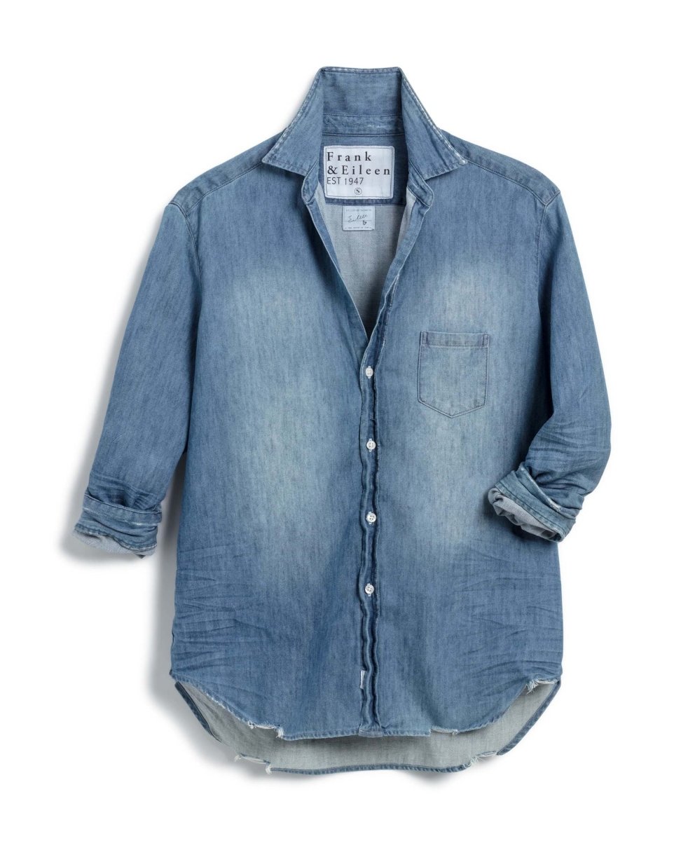 Eileen Relaxed Shirt Famous Denim - miamidrugpossession