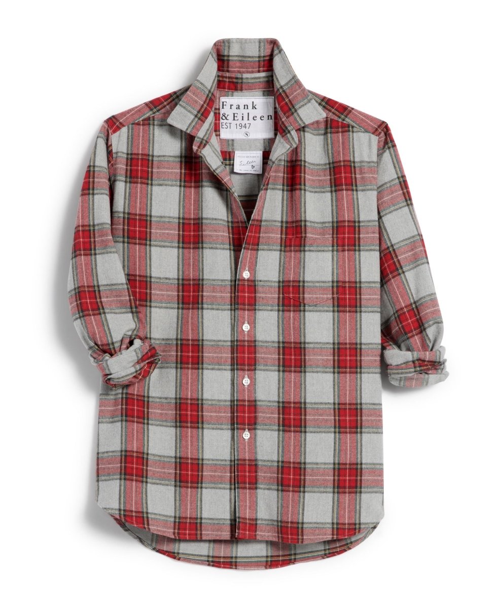 Eileen Relaxed Washed Red Plaid - clearpathherbicide