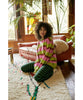 Electric Julep Stripe Oversized Pullover - clearpathherbicide