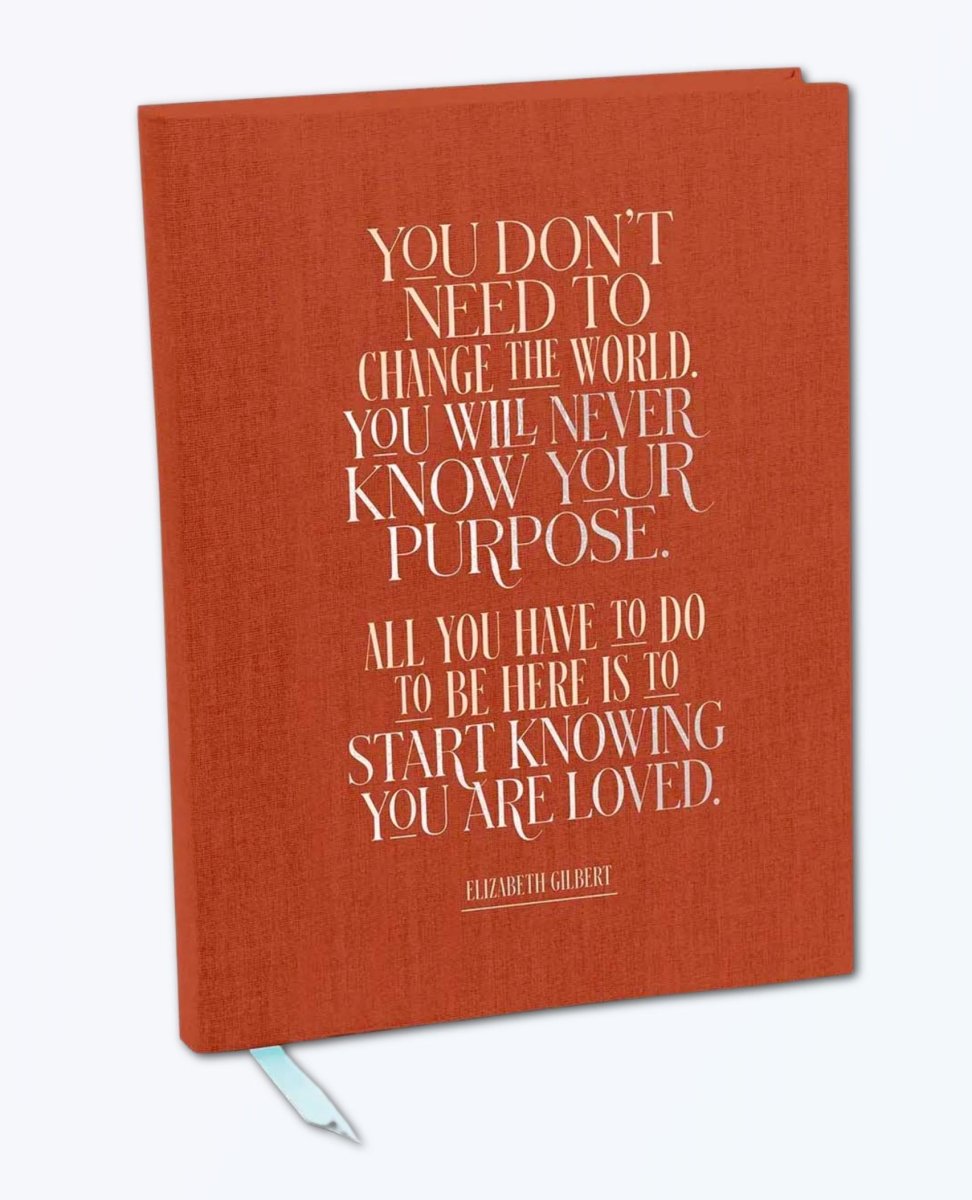 Elizabeth Gilbert You Are Loved Journal - PINK ARROWS