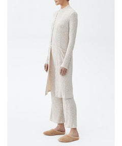 Ella Long Cardi Jasper Rib - miamidrugpossession