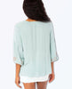 Embroidered Blouse Seafoam - miamidrugpossession