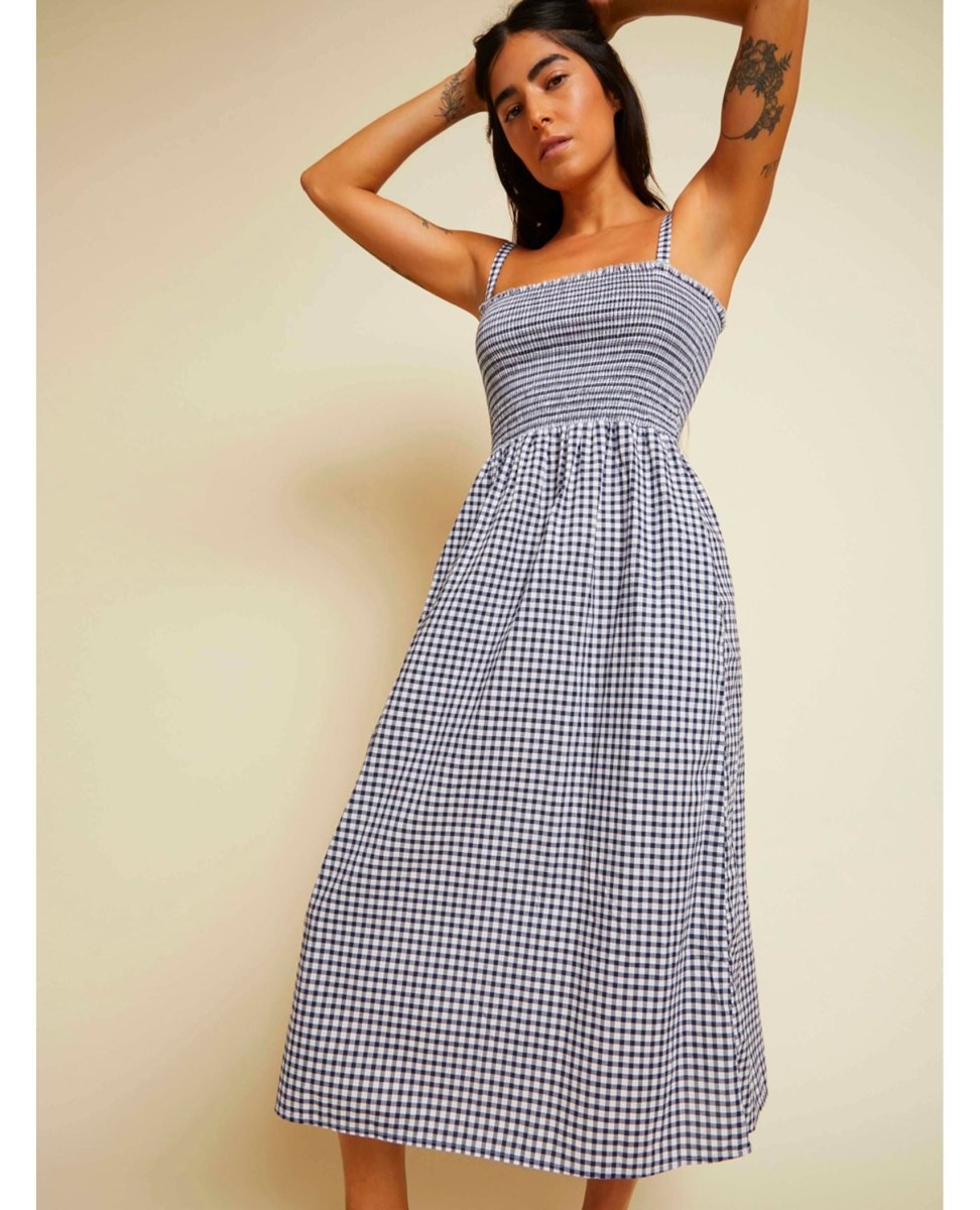 Embry Sundress Light Pink Millennial Check - clearpathherbicide