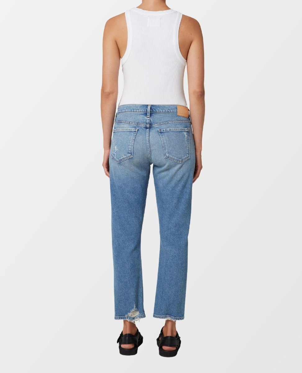 Emerson Slim Crop Boyfriend Meadow - miamidrugpossession