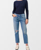 Emerson Slim Crop Boyfriend Meadow - miamidrugpossession