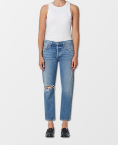 Emerson Slim Crop Boyfriend Meadow - miamidrugpossession