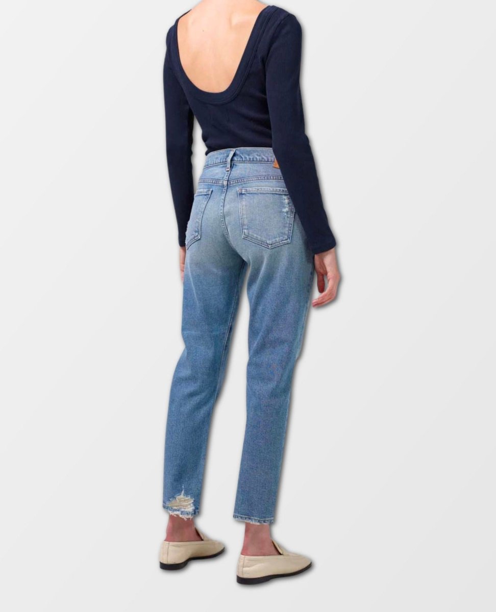 Emerson Slim Crop Boyfriend Meadow - miamidrugpossession