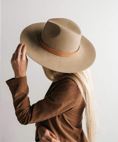 Emma Stiff Brim Tan - miamidrugpossession