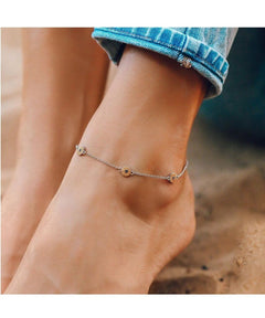 Enamel Sunflower Anklet - clearpathherbicide