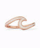 Enamel Wave Ring Rose Gold - miamidrugpossession