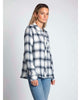 Essie Flannel Shirt Blue Combo - miamidrugpossession