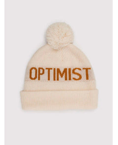 Eternal Optimist Pom Pom Beanie - miamidrugpossession